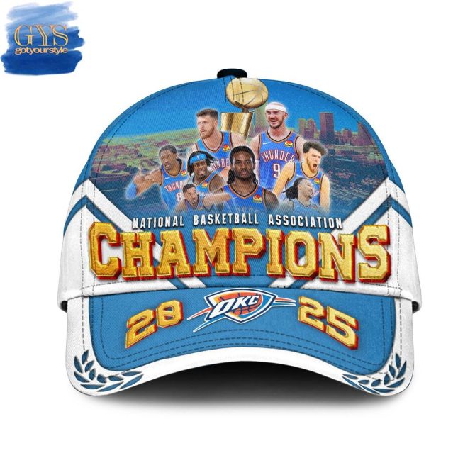 Oklahoma City Thunder Nba Finals Champions Cap - Image 2