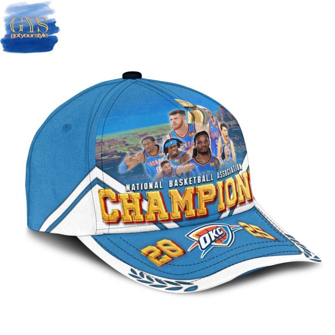 Oklahoma City Thunder Nba Finals Champions Cap - Image 3