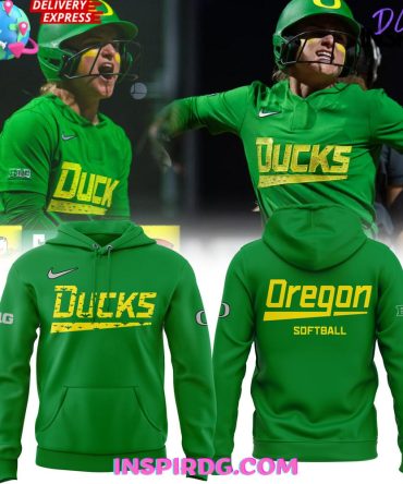 Oregon Ducks Softball Go Ducks Special Edition All Over Print Hoodie