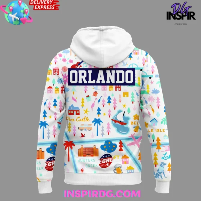 Orlando Solar Bears Happy Early Birthday 2025 All Over Print Hoodie - Image 3