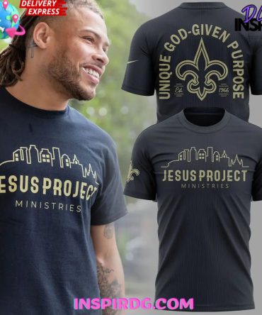 Orleans Saints Jesus Project Ministries Special T-Shirt