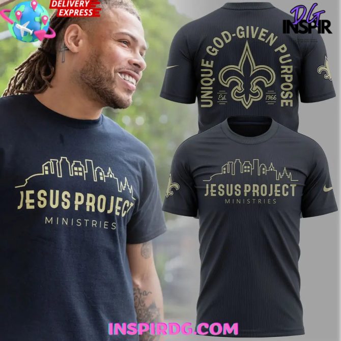 Orleans Saints Jesus Project Ministries Special T-Shirt