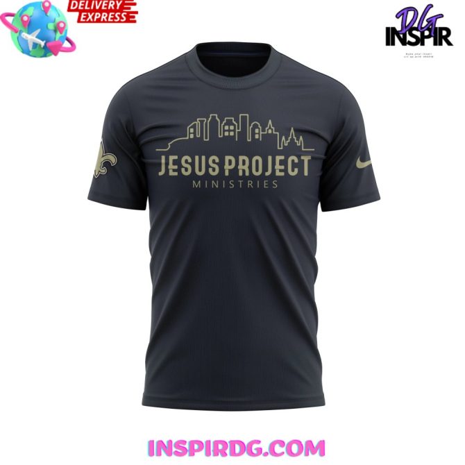 Orleans Saints Jesus Project Ministries Special T-Shirt - Image 2