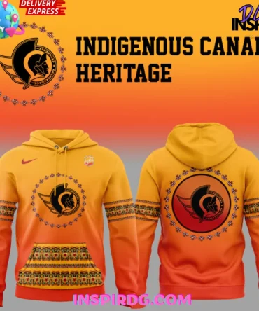 Ottawa Senators X Indigenous Canada Heritage 2025 All Over Print Hoodie