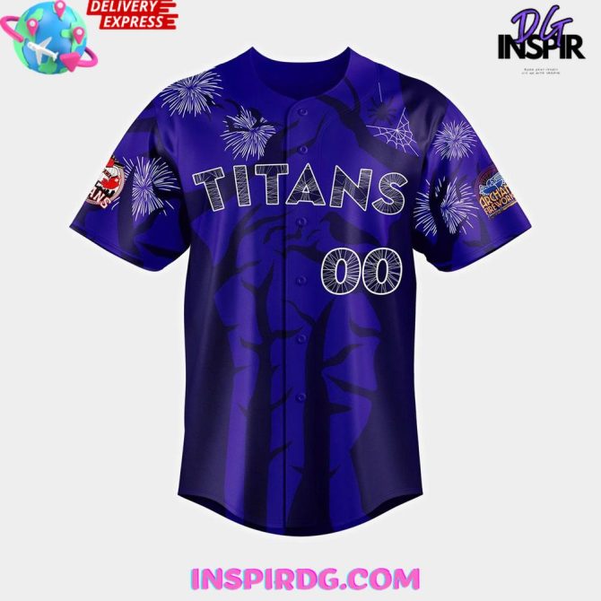 Ottawa Titans Archangel Fireworks Inc Special Baseball Jersey - Image 2