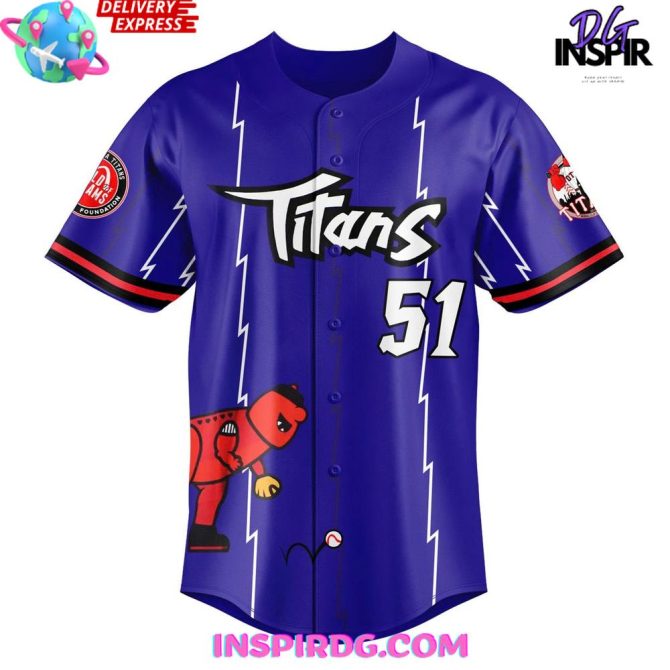 Ottawa Titans Baseball Club Dino Day 2025 Jersey - Image 2
