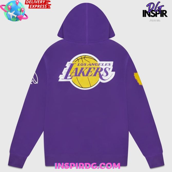 Ovo Nba Los Angeles Lakers All Over Print Hoodie