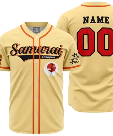 Personalized Mugen V2 Samurai Champloo Baseball Jersey