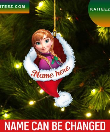 Personalized Anna Frozen Custom Christmas Ornament