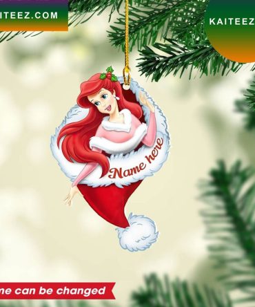 Personalized Ariel Custom Christmas Ornament