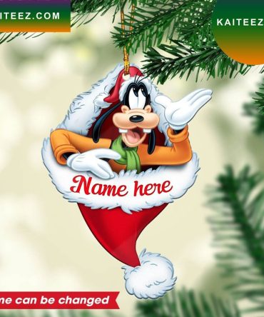 Personalized Goofy Custom Christmas Ornament