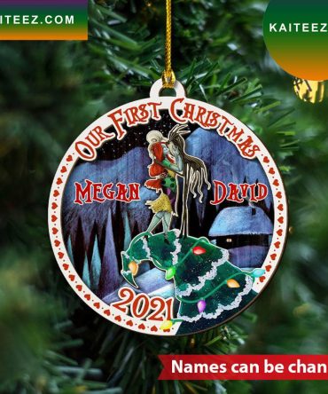 Personalized Our First Christmas  Custom Christmas Ornament