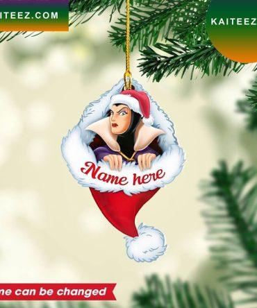Personalized Queen Grimhilde Custom Christmas Ornament