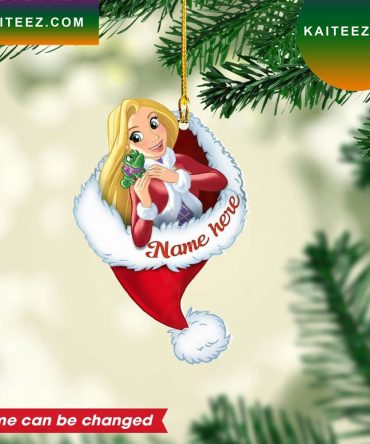 Personalized Rapunzel Custom Christmas Ornament