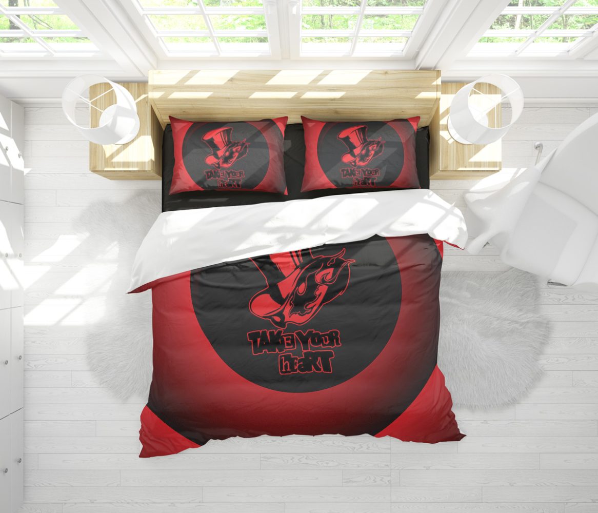 Persona 5 Take Your Heart Bedding Set - Image 2