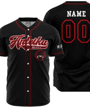 Personalized Anteiku Kaneki Tokyo Ghoul Baseball Jersey