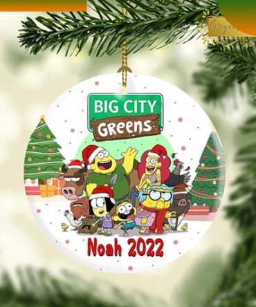Personalized Big City Greens Disney Ornament
