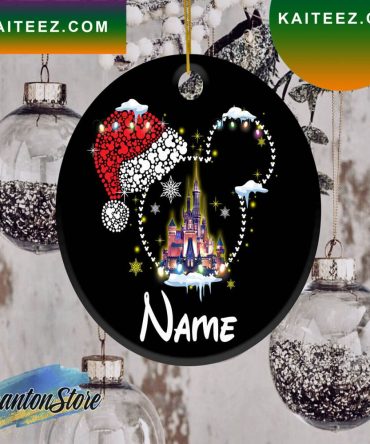 Personalized Christmas Disney Decor Christmas Ornament
