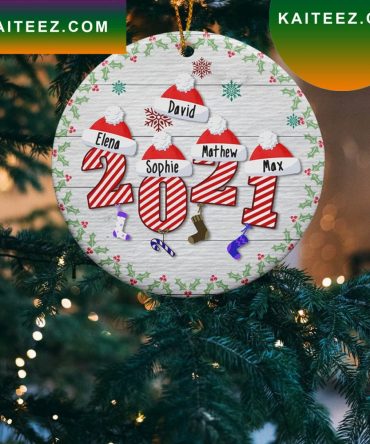 Personalized Family Christmas Ornament