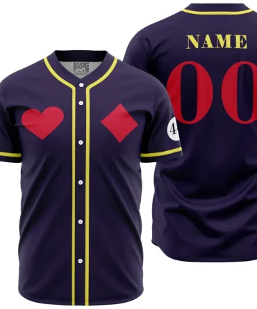 Personalized First Outfit Hisoka Hunter X Hunter Baseball Jersey