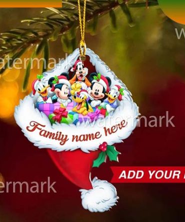 Personalized Mickey And Friends Disney  Ornament