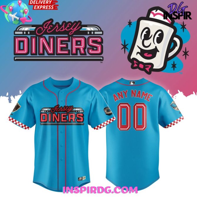 Personalized Somerset Patriots Jersey Diners Baseball Jersey
