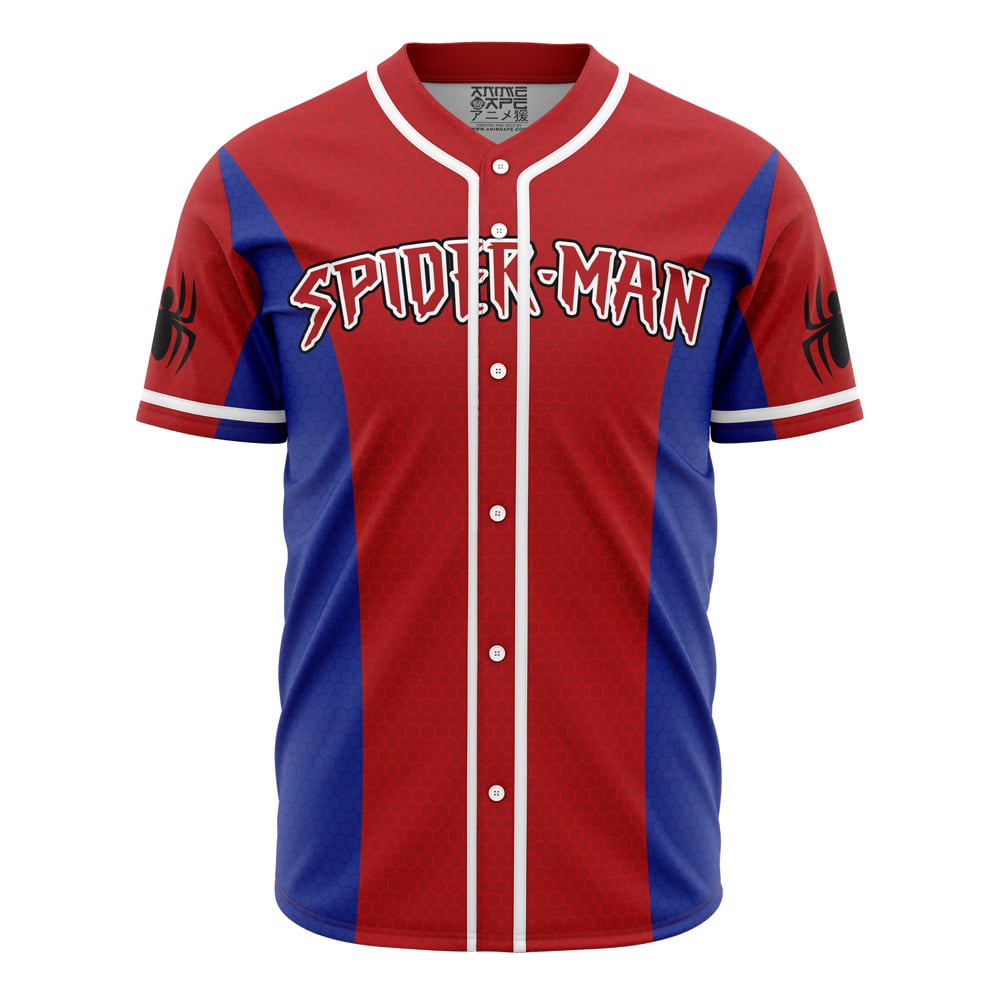 Personalized Spiderman Marvel Baseball Jersey - Image 2