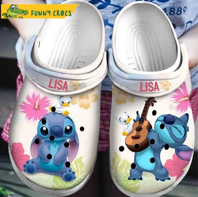 Personalized Duck Stitch Crocs Clog Shoes - Discover Comfort And Style Clog Shoes For Family