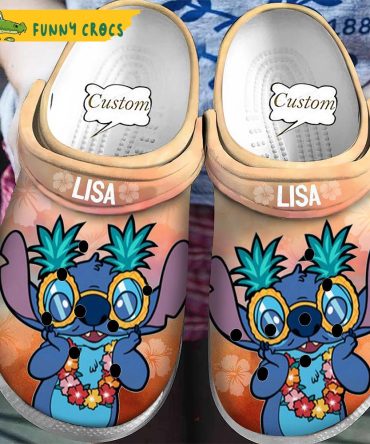 Personalized Funny Ohana Stitch Crocs Clog Shoes - Discover Comfort And Style Clog Shoes For Family