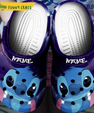 Personalized Likeable Stitch Crocs Clog Shoes - Discover Comfort And Style Clog Shoes For Family