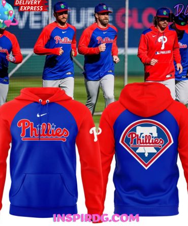 Philadelphia Phillies Spring Training 2025 Performance All Over Print Hoodie