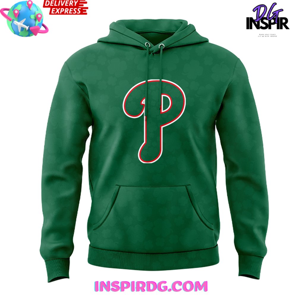 Philadelphia Phillies St. Patrick’S Day 2025 Hoodie - Image 2