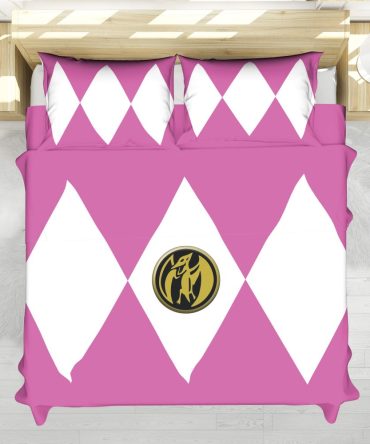 Pink Ranger Mighty Morphin Power Rangers Bedding Set