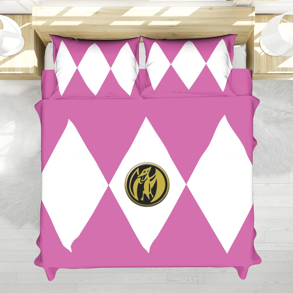Pink Ranger Mighty Morphin Power Rangers Bedding Set
