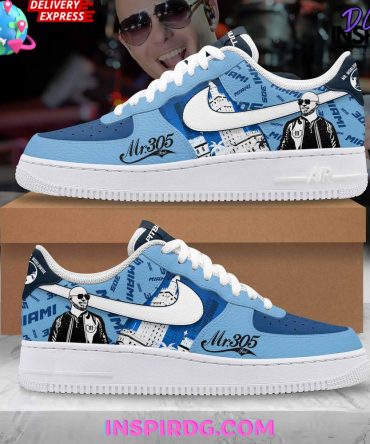 Pitbull Rapper Limited Edition Nike Air Force 1