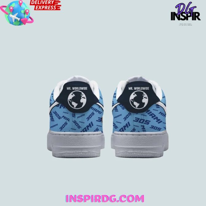 Pitbull Rapper Limited Edition Nike Air Force 1 - Image 4