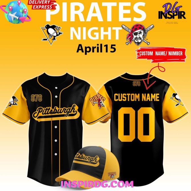 Pittsburgh Penguins Phil The Thrill Special Baseball Jersey