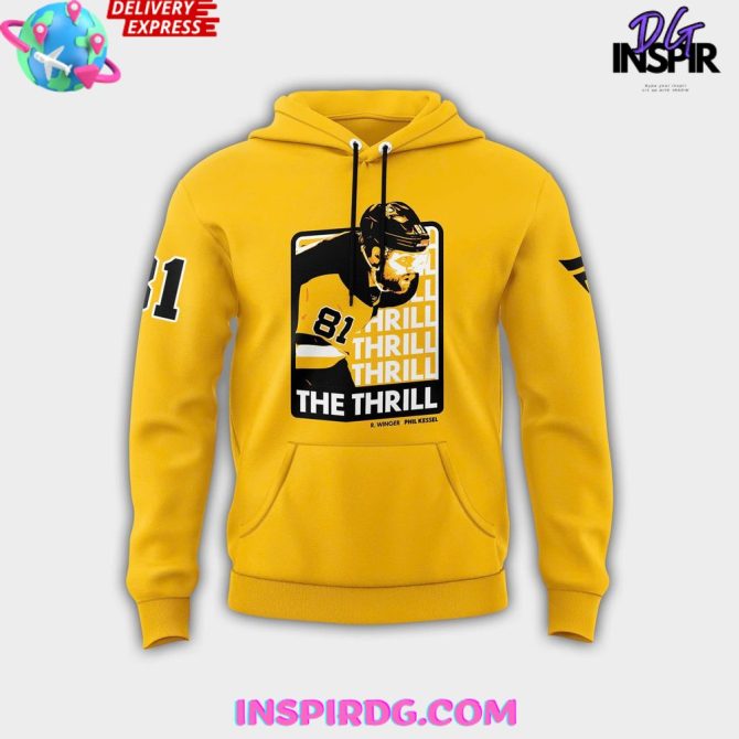 Pittsburgh Penguins Phil “The Thrill” Special All Over Print Hoodie - Image 3
