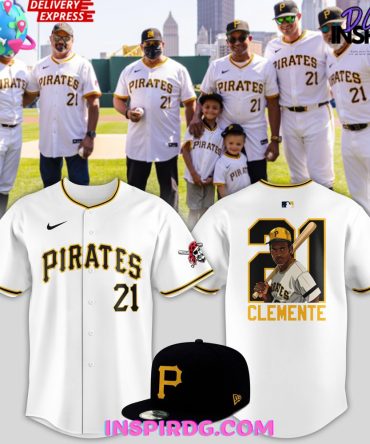 Pittsburgh Pirates Clemente Day 2024 Baseball Jersey