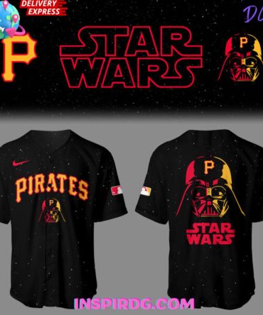 Pittsburgh Pirates X Star Wars Black Baseball Jersey
