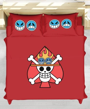 Portgas D. Ace One Piece Bedding Set