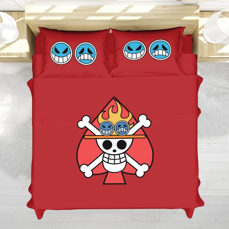 Portgas D. Ace One Piece Bedding Set - Image 5