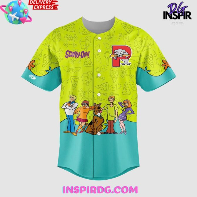 Custom Scooby-Doo X Portland Sea Dogs Jersey & Cap Set - Vibrant Design, Fast Delivery! - Image 2