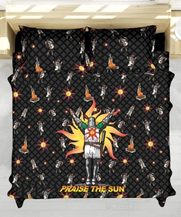 Praise The Sun Dark Souls Bedding Set