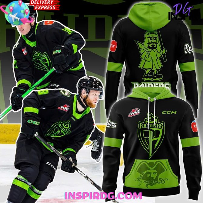 Prince Albert Raiders Contest Winning 2025 All Over Print Hoodie