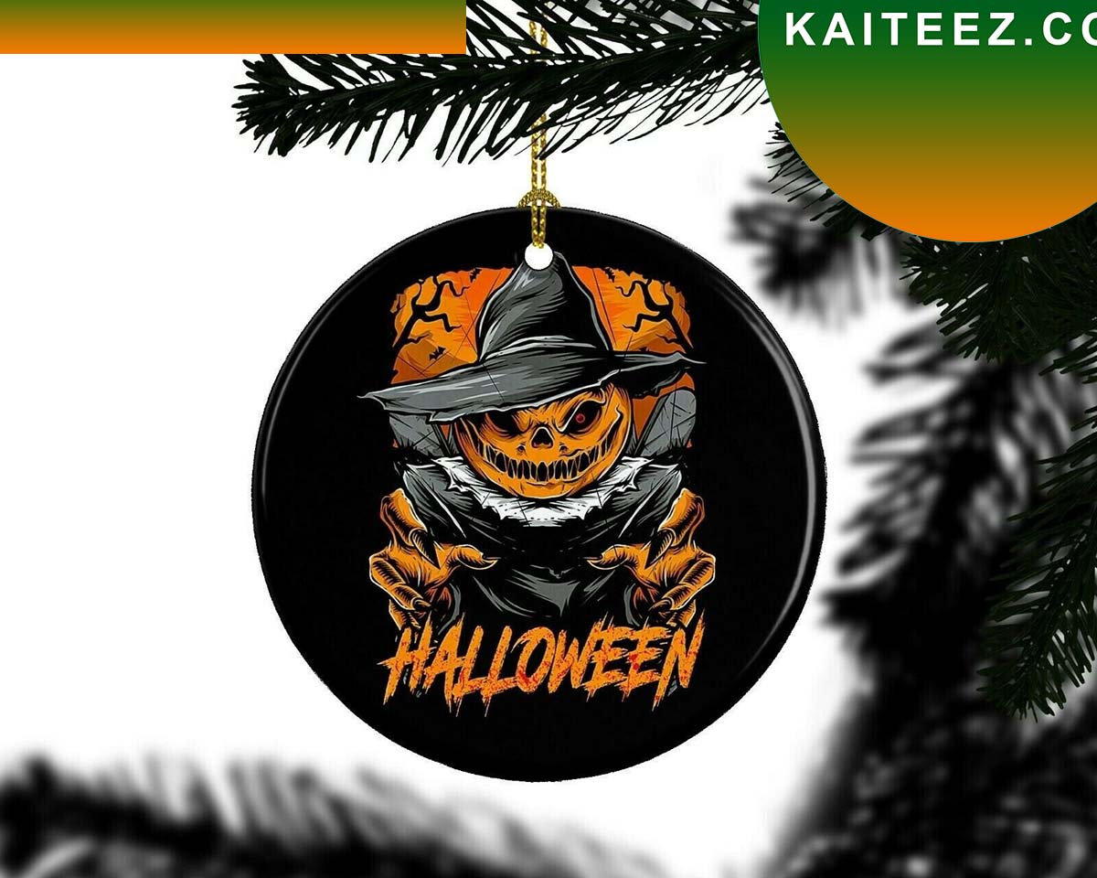 Pumpkin Jack O Lantern Halloween Tree Decor Gift Friends Ornament