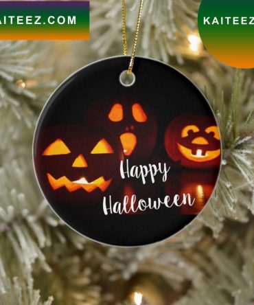 Pumpkin Scare Halloween Tree Decor Gift Friends Ornament