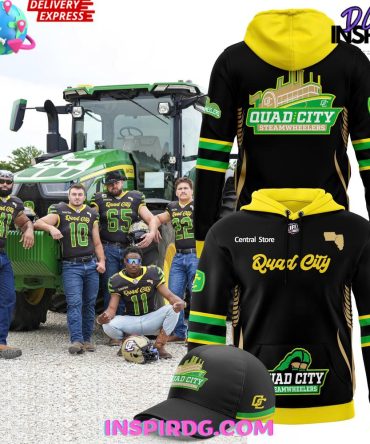 Quad City Steamwheelers Country Night 2025 All Over Print Hoodie