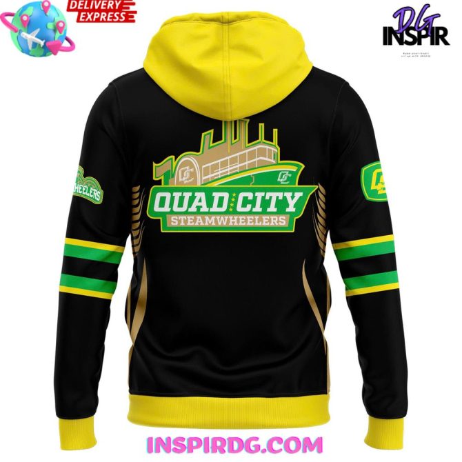 Quad City Steamwheelers Country Night 2025 All Over Print Hoodie - Image 3