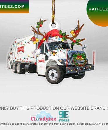 Rumpke Waste And Recycling Christmas Ornament